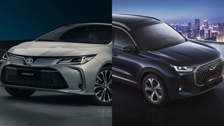 Corolla e Tiggo 7
