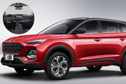 JAC prepara JS8 Pro 6 cm maior que Commander para novembro após vender só 346 carros em 7 meses