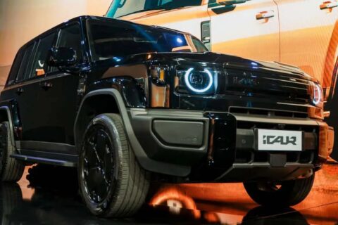 iCAUR V27 chega em 2027 com bateria que recarrega 30% a 80% em 13 min e tanque de 60 L para ampliar alcance