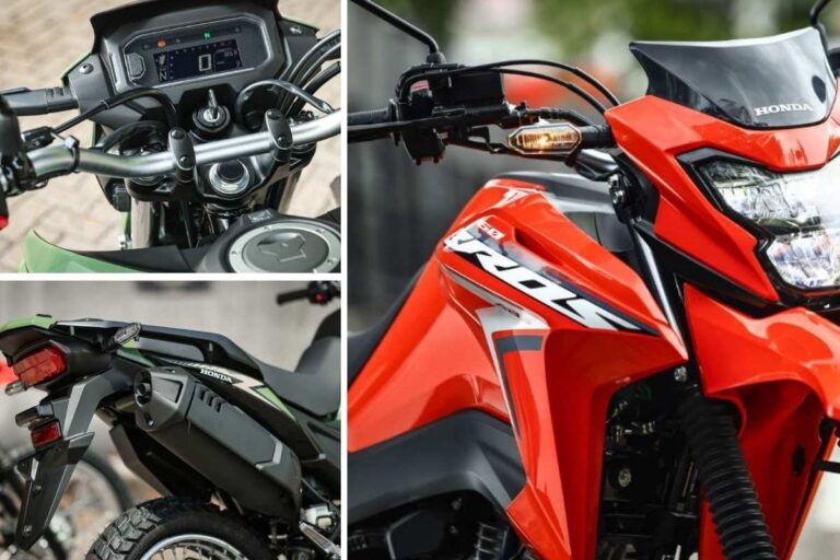 Honda NXR160 Bros 2027 - montagem