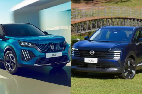Peugeot 2008 GT híbrido e Nissan Kicks Exclusive custam R$ 179.990 e ficam R$ 1.600 abaixo do Chevrolet Tracker Premier de R$ 181.590 na disputa entre SUVs compactos