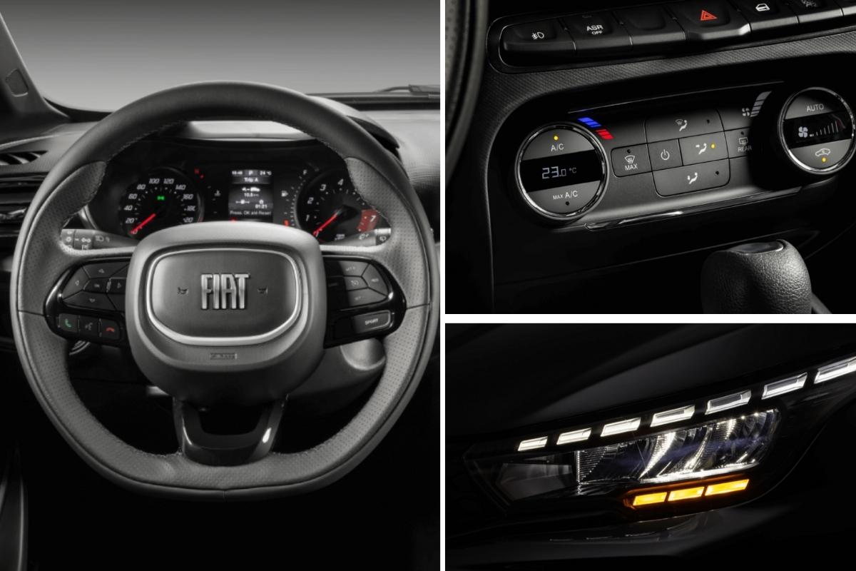 Fiat Argo 1.0 2026 (3 partes - detalhes)